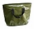 ПВХ сумка для туризма Gaoksa 30л, на молнии, цвет зеленый